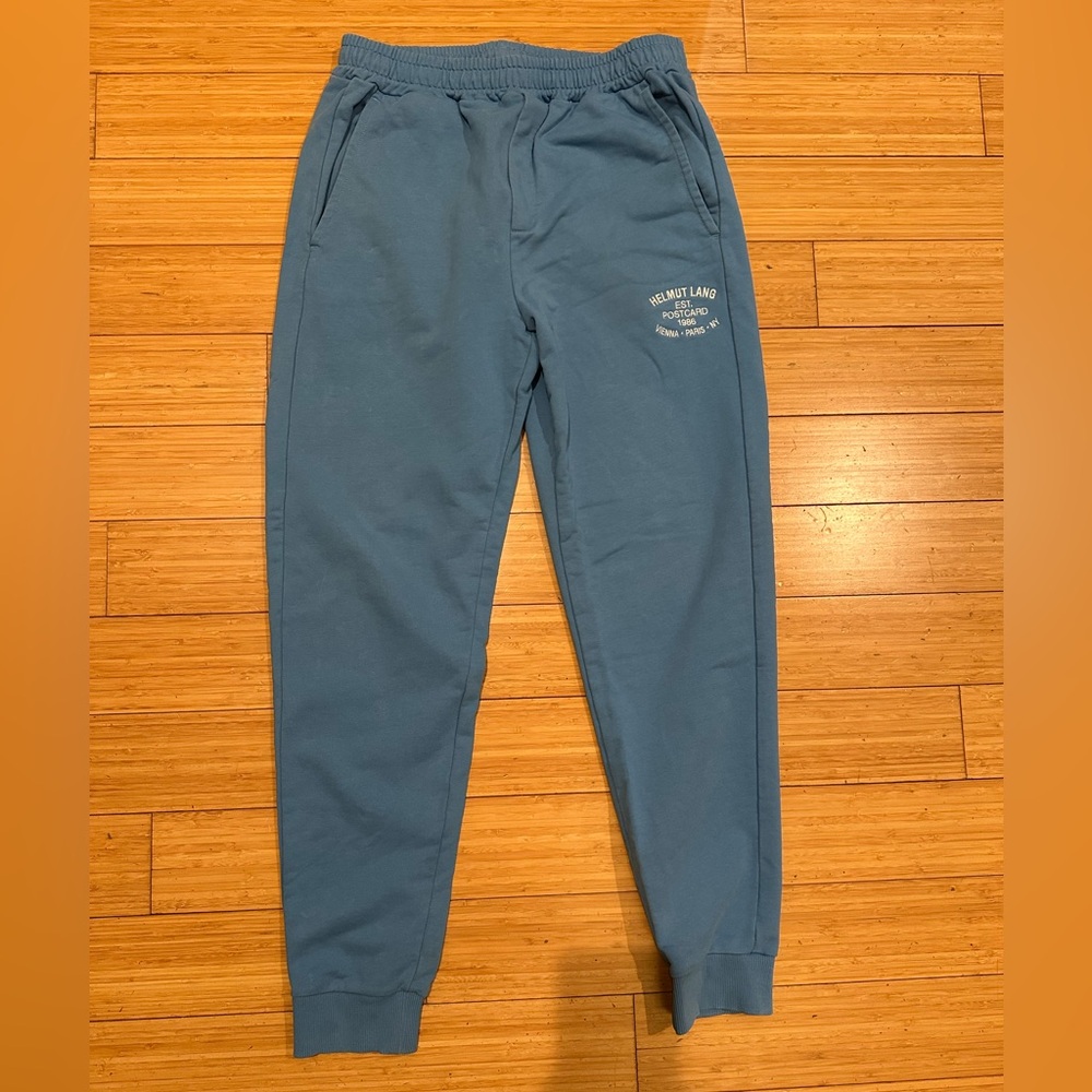 Helmut Lang Paris Postcard Jogger Size Medium